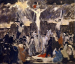  Robert Spencer Crucifixion, Sketch #3 - Hand Painted Oil Painting