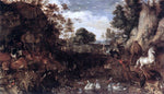  Roelandt Jacobszoon Savery The Garden of Eden - Hand Painted Oil Painting