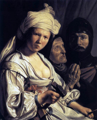  Salomon De Bray Jael, Deborah and Barak - Hand Painted Oil Painting