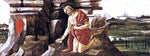  Sandro Botticelli St Jerome in Penitence (San Marco Altarpiece) - Hand Painted Oil Painting