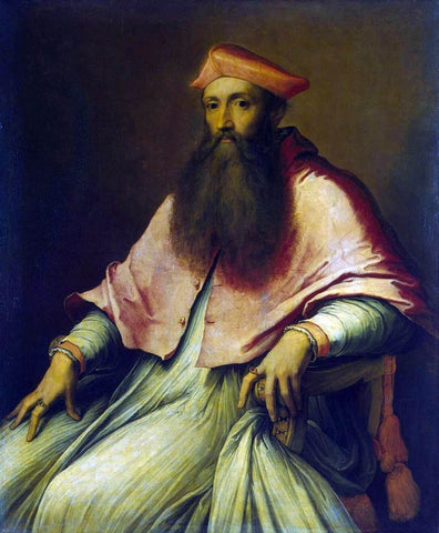  Sebastiano Del Piombo Portrait of Cardinal Reginald Pole - Hand Painted Oil Painting