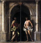  Sebastiano Del Piombo St Bartholomew and St Sebastian - Hand Painted Oil Painting