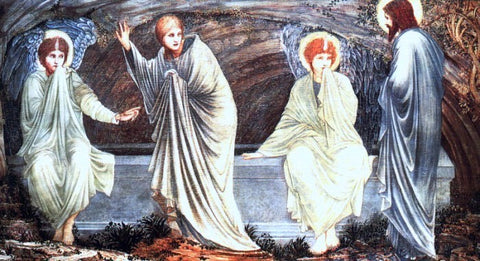  Sir Edward Burne-Jones The Morning of the Resurrection - Hand Painted Oil Painting