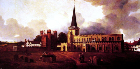  Thomas Gainsborough St. Mary's Church, Hadleigh - Hand Painted Oil Painting