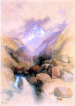  Thomas Moran Mountain of the Holy Cross - Hand Painted Oil Painting