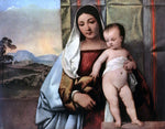  Titian Gipsy Madonna - Hand Painted Oil Painting