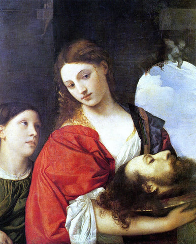  Titian Judith with the Head of Holofernes - Hand Painted Oil Painting