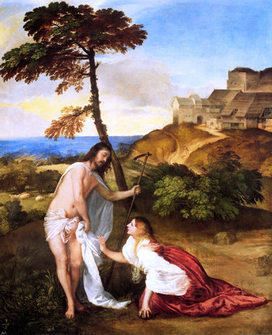  Titian Noli me Tangere - Hand Painted Oil Painting