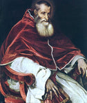 Titian Portrait of Pope Paul III - Hand Painted Oil Painting