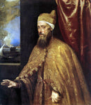  Titian Portrait of the Doge Francesco Venier - Hand Painted Oil Painting