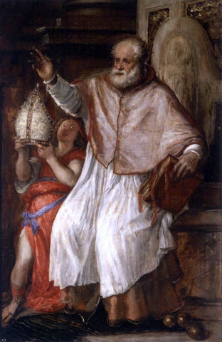  Titian St Nicholas - Hand Painted Oil Painting