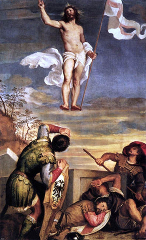  Titian The Resurrection - Hand Painted Oil Painting