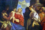  Titian The Virgin and Child with Four Saints - Hand Painted Oil Painting