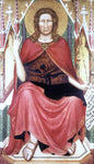  Unknown (4) Masters St John the Baptist Enthroned - Hand Painted Oil Painting