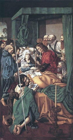  Unknown The Death of the Virgin - Hand Painted Oil Painting