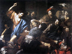  Valentin De boulogne Christ Driving the Money Changers out of the Temple - Hand Painted Oil Painting