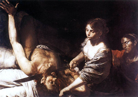  Valentin De boulogne Judith and Holofernes - Hand Painted Oil Painting
