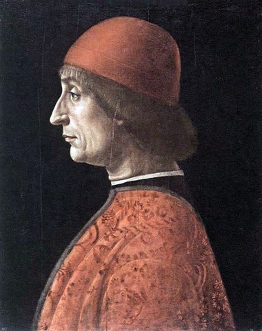  Vincenzo Foppa Portrait of Francesco Brivio - Hand Painted Oil Painting