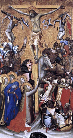  Vitale Da Bologna Crucifixion - Hand Painted Oil Painting