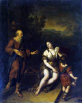  Willem Van Mieris Expulsion of Hagar - Hand Painted Oil Painting