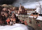  Abel Grimmer Winter - Hand Painted Oil Painting