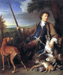  Alexandre-Francois Desportes Self-Portrait as a Huntsman - Hand Painted Oil Painting