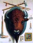  Astley Montague Cooper Trophies of the Frontier - Hand Painted Oil Painting