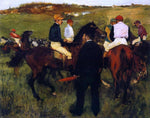  Edgar Degas Out of the Paddock - Hand Painted Oil Painting