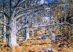  Frederick Childe Hassam Connecticut Hunting Scene - Hand Painted Oil Painting