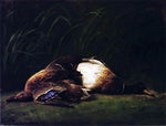  George Hetzel Nature Mort - Hen and Drake Mallard - Hand Painted Oil Painting