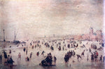  Hendrick Avercamp Skaters - Hand Painted Oil Painting