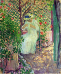  Henri Lebasque Marthe Lebasque in the Garden - Hand Painted Oil Painting