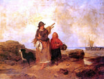  Isaac Henzell Fisherfolk - Hand Painted Oil Painting