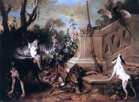  Jean-Baptiste Oudry Dead Roe - Hand Painted Oil Painting
