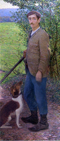  Lilla Cabot Perry The Hunter - Hand Painted Oil Painting