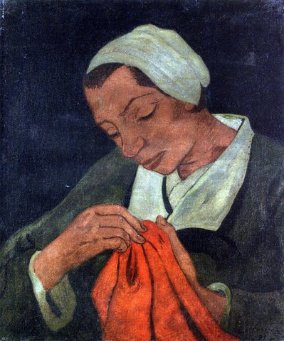  Paul Serusier La Couseuse - Hand Painted Oil Painting