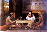  Sir Lawrence Alma-Tadema Egyptian Chess Players - Hand Painted Oil Painting