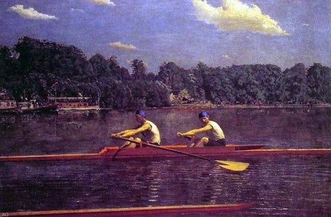  Thomas Eakins The Biglin Brothers Racing - Hand Painted Oil Painting