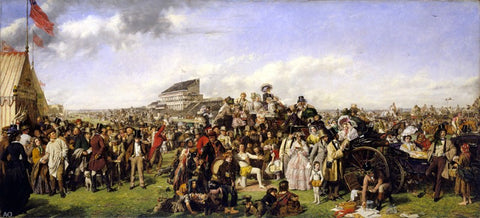  William Powell Frith The Derby Day - Hand Painted Oil Painting