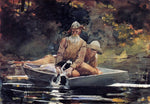  Winslow Homer After the Hunt - Hand Painted Oil Painting