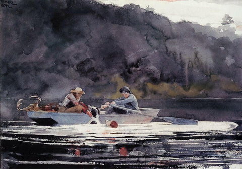  Winslow Homer The End of the Hunt - Hand Painted Oil Painting