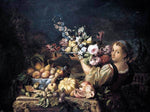  Abraham Brueghel Still-Life - Hand Painted Oil Painting