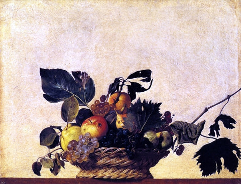  Caravaggio Still Life with a Basket of Fruit - Hand Painted Oil Painting