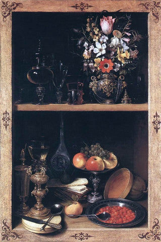  Georg Flegel Cupboard - Hand Painted Oil Painting