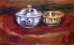  Pierre Auguste Renoir Sugar Bowl and Earthenware Bowl - Hand Painted Oil Painting