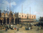  Canaletto Piazza San Marco - Hand Painted Oil Painting