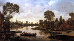  Esaias Van de Velde Ferry Boat - Hand Painted Oil Painting