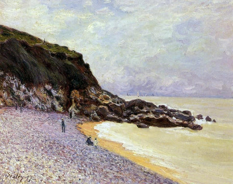  Alfred Sisley Lady's Cove before the Storm (Hastings) - Hand Painted Oil Painting