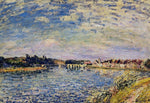  Alfred Sisley Saint-Mammes - Evening - Hand Painted Oil Painting
