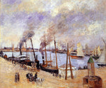  Camille Pissarro The Port of Le Havre - Hand Painted Oil Painting